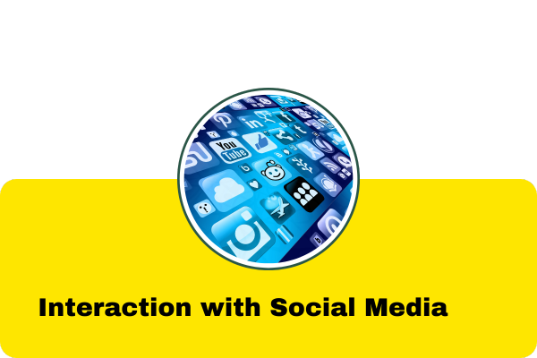 Interaction with Social Media